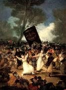 Francisco Goya The Burial of the Sardine oil painting artist